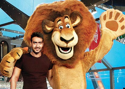 When Hollywood’s lion met Bollywood’s Singham!